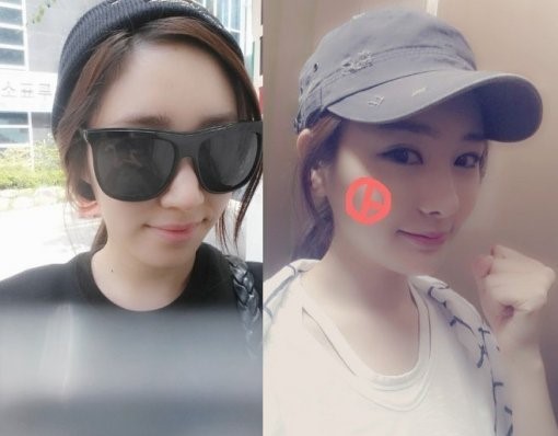▲투표 인증샷 최희 공서영(사진=최희 공서영 트위터)