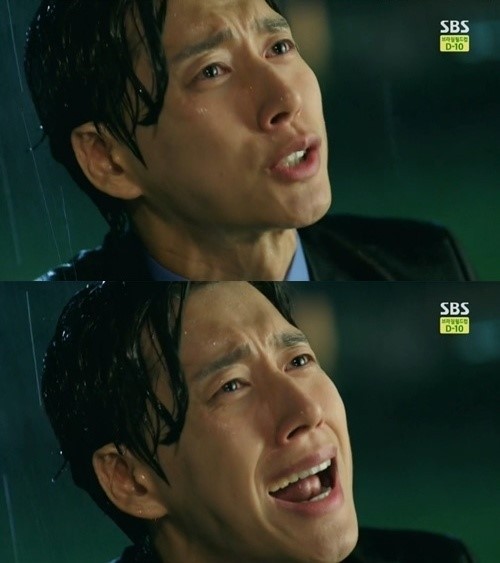 ▲닥터 이방인 박해진 오열(사진=SBS 닥터이방인 캡처)