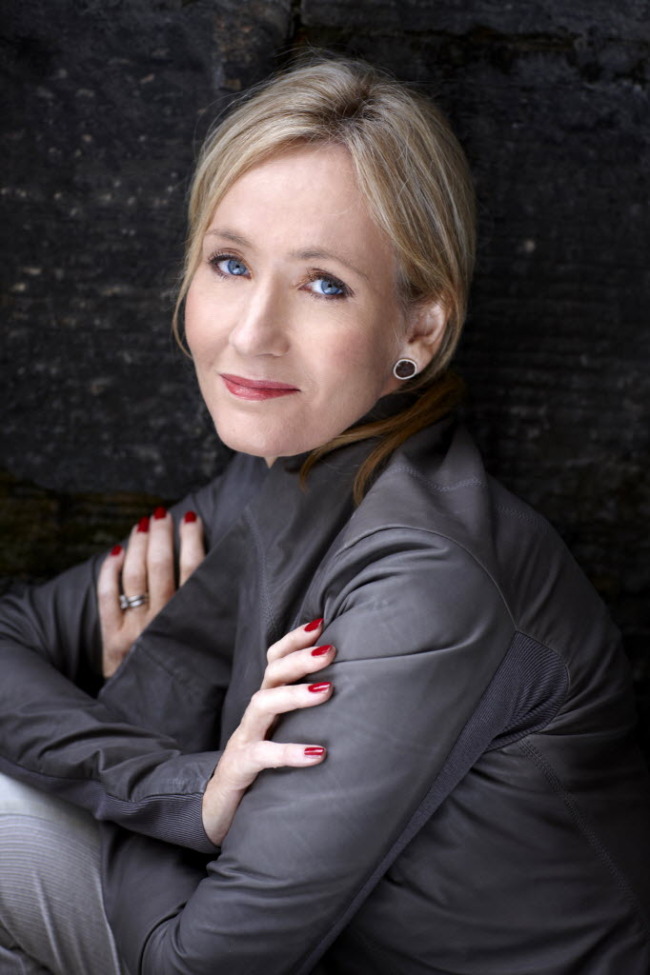 J.K. Rowling.   Bloomberg