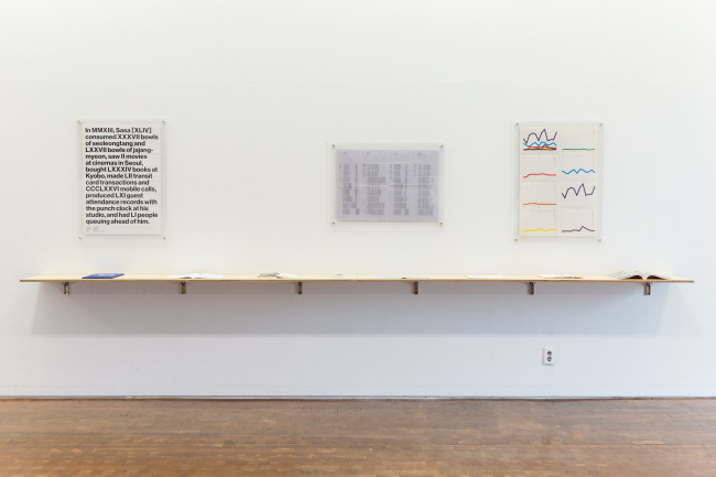 “Annual Report” by Sasa.   Seoul Museum of Art