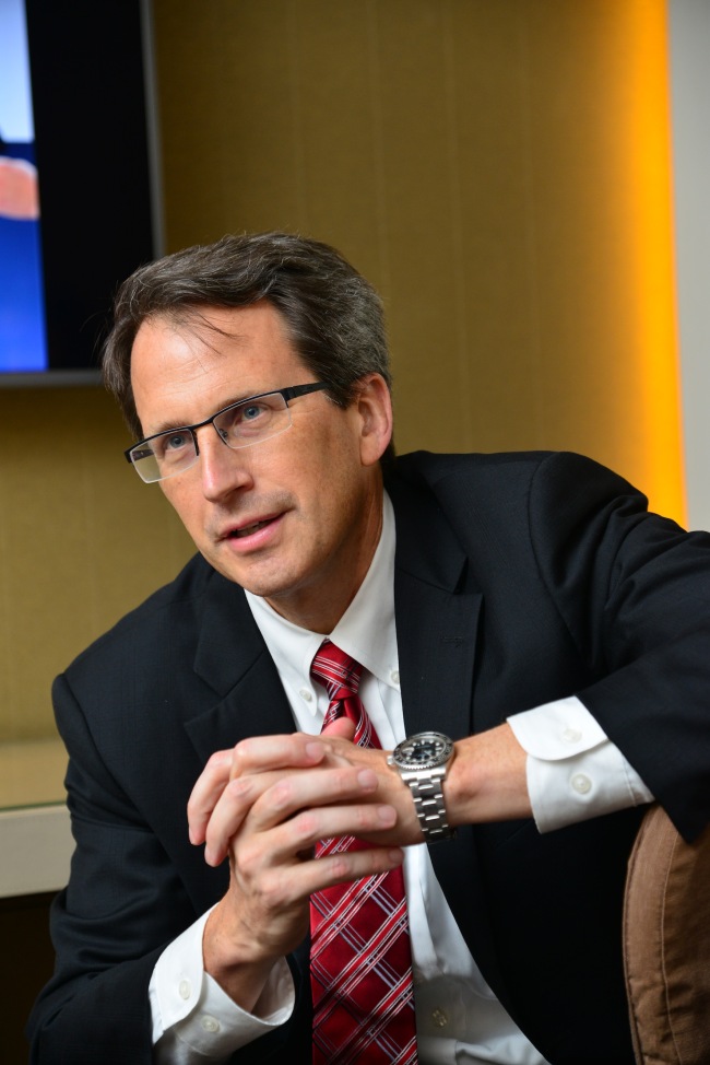 Rick Bergman, CEO of Synaptics.   Synaptics