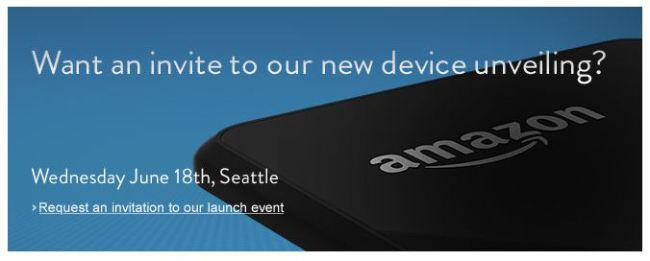 Amazon will hold an event on June 18 at which it is expected to show off a new device, possibly with a 3-D interface.   Yonhap