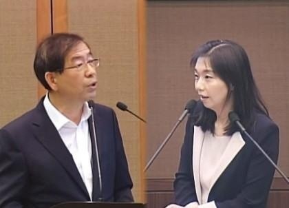 ▲최시중 딸 최호정(사진=유튜브 영상 캡처)