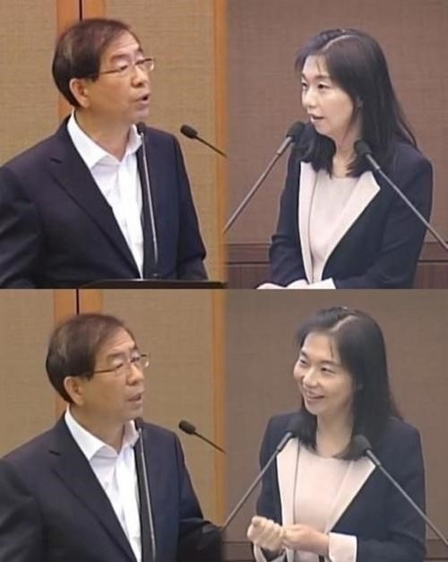 ▲ 박원순 시장.최호종 시의원