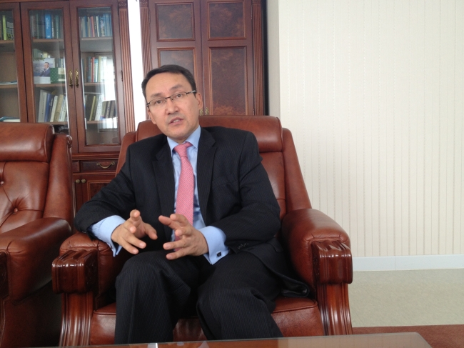 Kazakh Ambassador to South Korea Dulat Bakishev
