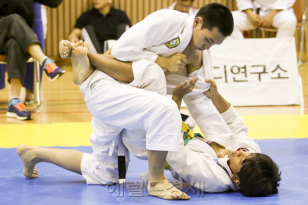 훈마차도 전국주짓수선수권 대회 장면. 사진=정성욱 기자