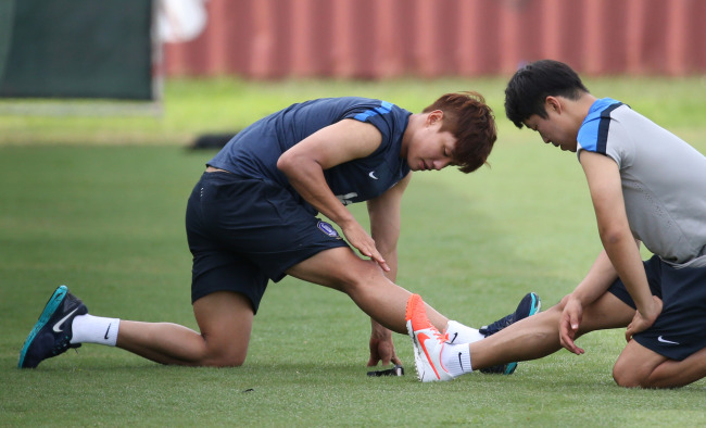 Defensive back Hong Jeong-ho   Yonhap