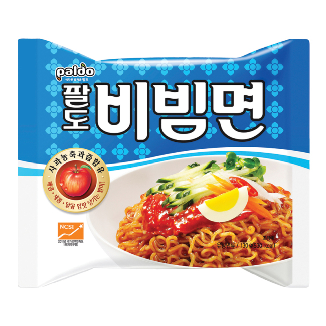 팔도비빔면’이 30년동안 8억개나 팔린 것으로 나타났다. 12일 팔도는 ‘팔도비빔면’이 출시 이후 30년 동안 8억개가 판매됐다고 밝혔다. 이를 . 금액으로 따지면 3500억원에 달하는 규모다. 특히, 지난해 골뱅이와 비빔면을 섞어먹는 ‘골빔면’이 유행하며, 470억원의 고매출을 올렸다.