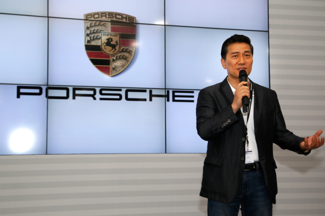 Porsche Korea CEO Kim Geun-tak