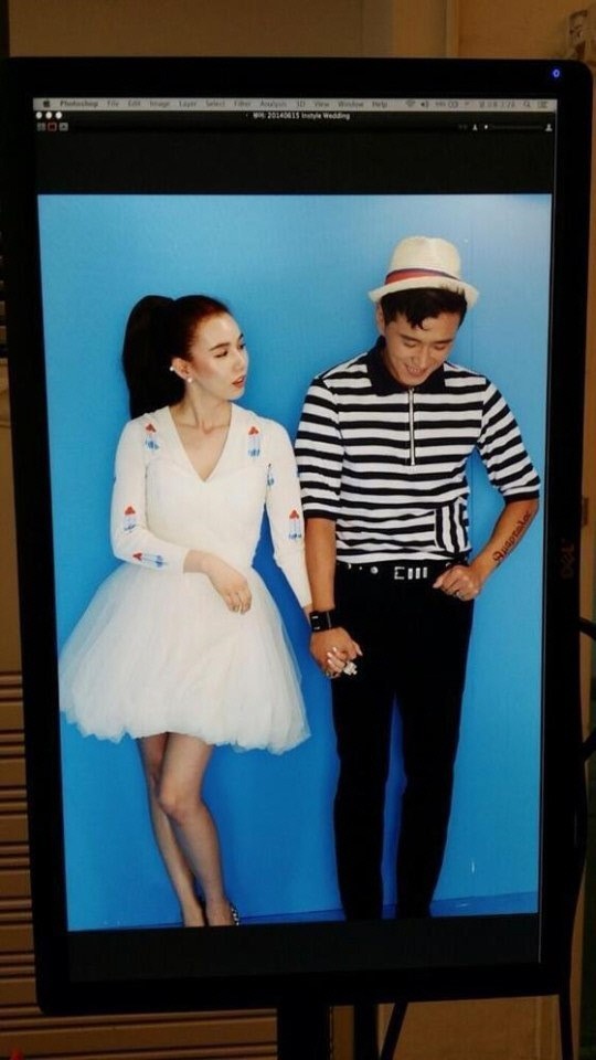 박시은(좌부터/박은영/탤런트/영화배우),진태현(김태현/영화배우)
배우 진태현이 연인 박시은과의 화보를 공개했다.