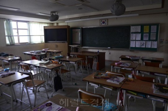 ▲ 안산 단원교의 교실 내부 모습
