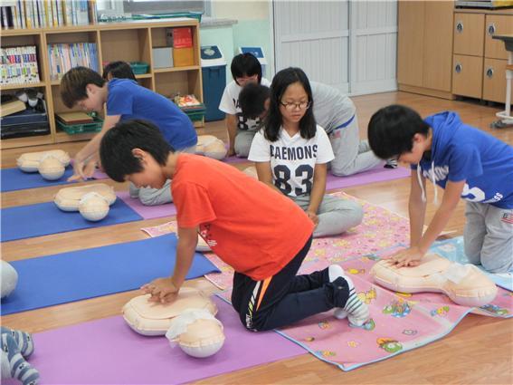 경기도교육청은 오는 11월까지 도내 90개교를 대상으로 ‘찾아가는 학생 건강증진교육’을 실시한다고 19일 밝혔다.
지난 4월부터 실시하고 있는 이번 교육에서는 흡연 음주예방, 성교육, 심폐소생술 등 응급 처치를 교육한다. 학생들은 이론 교육을 받고 심폐소생술도 직접 실습한다.
경기도교육청 체육건강과 박용섭 과장은 “학생의 생명과 건강을 지키는 것보다 더 중요한 교육은 없다”고 했다.