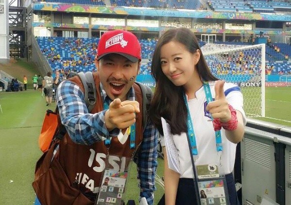 MBC "Infinite Challenge" emcee Noh Hong-chul (left) and announcer Lee Jae-eun. (MBC)