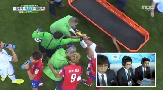 ▲안정환 분노, 알제리에 일침(사진=MBC 캡처)