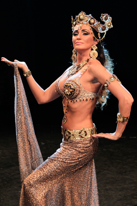 Slovakian singer Sisa Sklovska plays Mata Hari in “Mata Hari.”