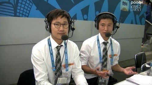 ▲홍명보 이영표 일침 박주영(사진=KBS 중계화면 캡처)