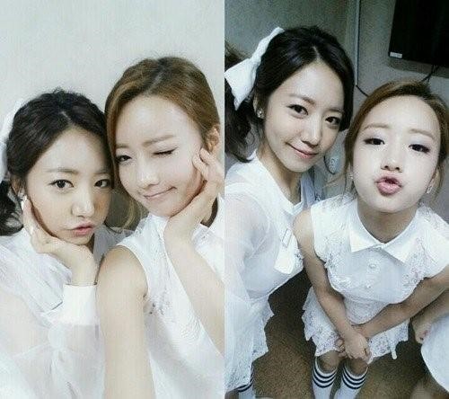 ▲ 에이핑크 유닛 보미와 남주