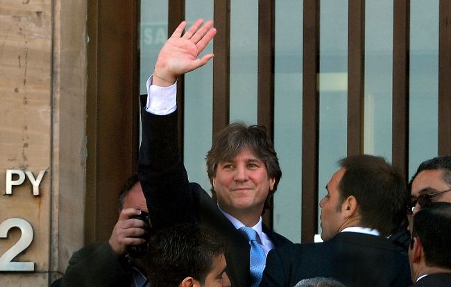 Argentine Vice President Amado Boudou.    AFP-Yonhap