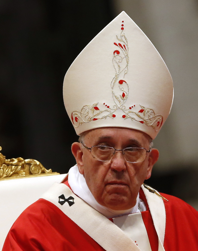 Pope Francis.   AP-Yonhap