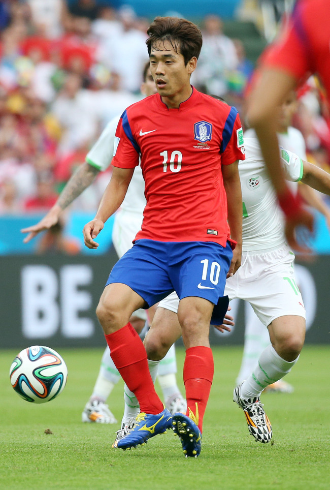 Korean forward Park Chu-young   Yonhap