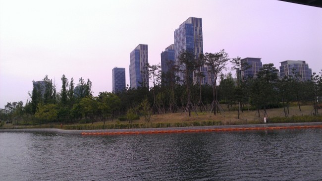 송도 중앙 공원 인근 아파트 단지 전경.  [헤럴드경제DB]