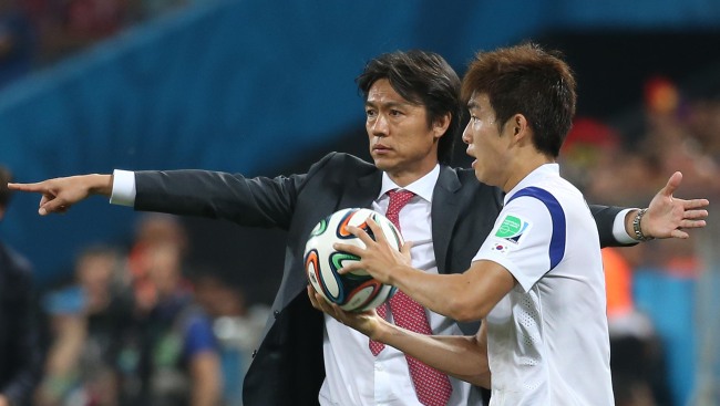 Korea head coach Hong Myung-bo   Yonhap