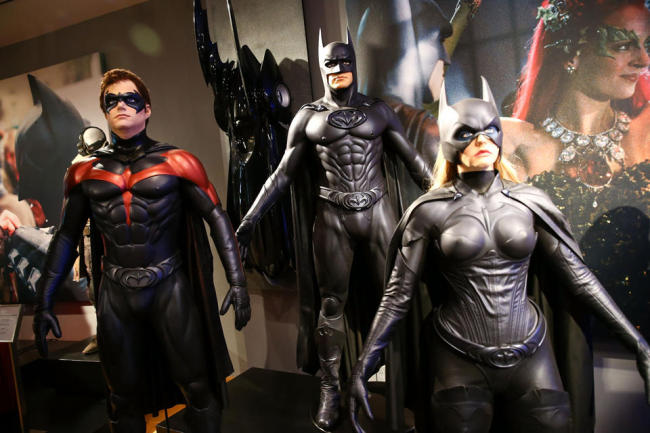 A Warner Bros. VIP Studio Tour celebrates Batman’s 75th anniversary in Burbank, California, June 24.   AFP