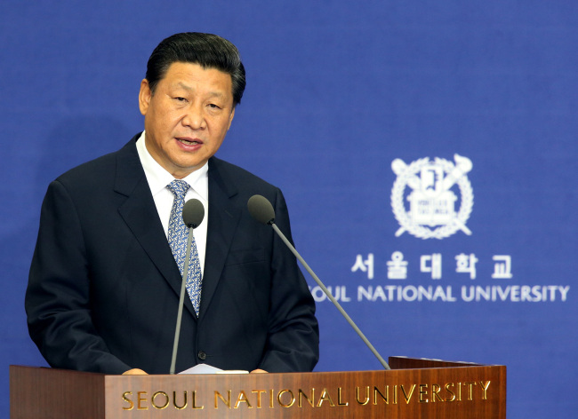 Chinese President Xi Jinping