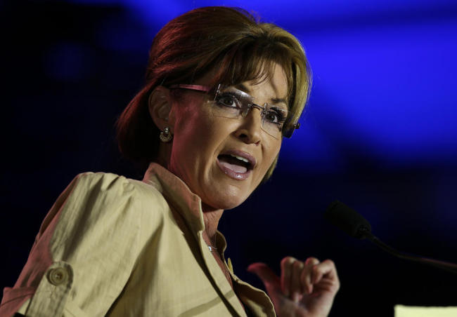Sarah Palin.   AFP