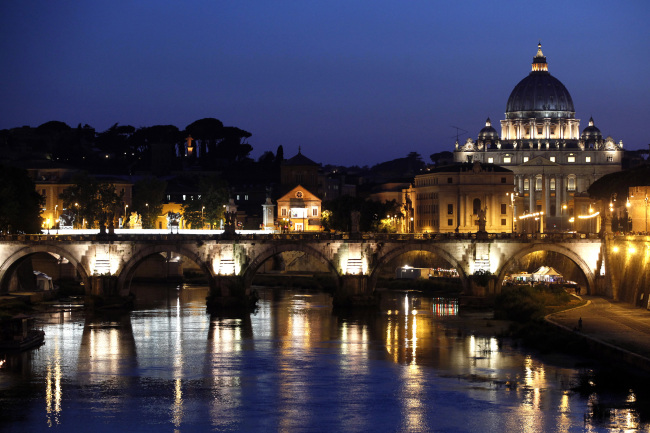 St. Peter’s Basilica in Vatican City.   Bloomber