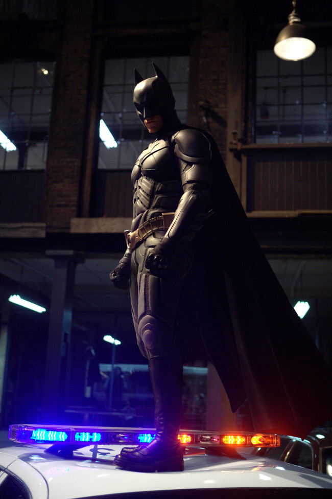 Christian Bale plays Batman in the “Dark Knight” trilogy.   Bloomberg