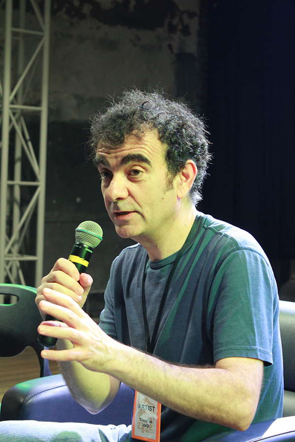 Tristan Sharps, artistic director of the theater company Dream Think Speak, speaks about workshops and performance involving Korean dancers and artists in Seoul on Monday.    Seoul 284
The old Seoul Station building, where Tristan Sharps, British artistic director of the theater company Dream Think Speak, will stage a site-specific performance on July 19.
Tristan Sharps, artistic director of the theater company Dream Think Speak, speaks about workshops and performances involving Korean dancers and artists in Seoul on Monday.
(Seoul 284)