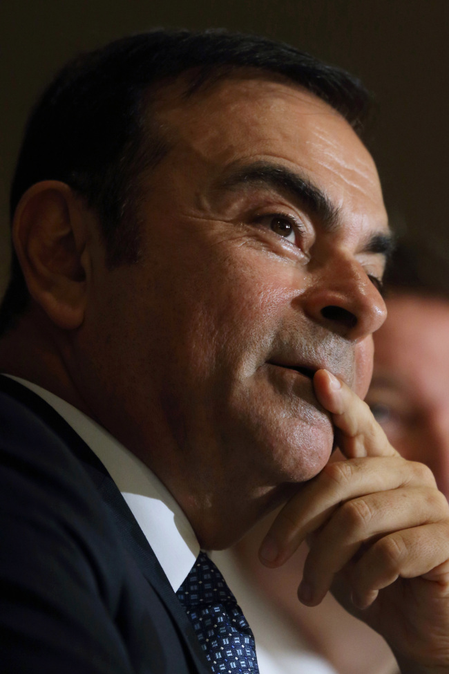 Carlos Ghosn.   Bloomberg