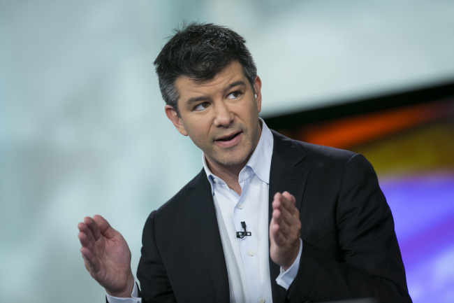 Uber CEO  Travis Kalanick.   Bloomberg