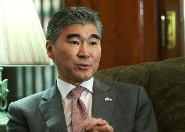 Ambassador Sung Kim.   Yonhap