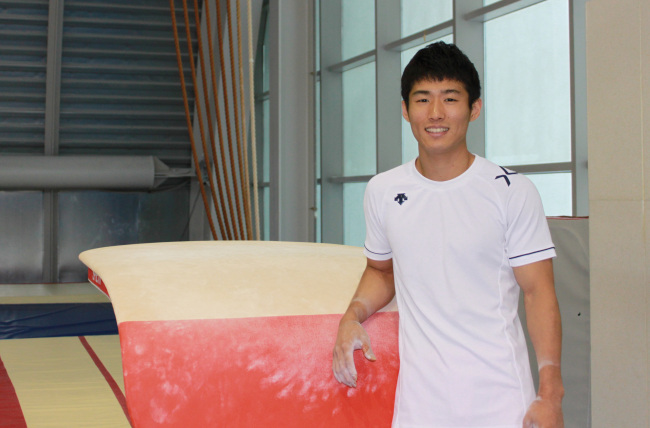Olympic vault champion Yang Hak-seon   Yonhap