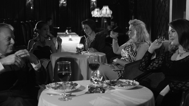 A scene from the short feature “Caliban’s” directed by Kevin Lambert.   Build by Flying Films
