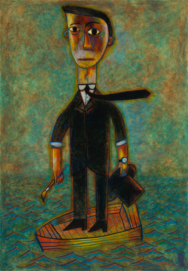 바람, 캔버스에 유채, 112.1 x162.2㎝,  2013
[사진제공=청안갤러리]