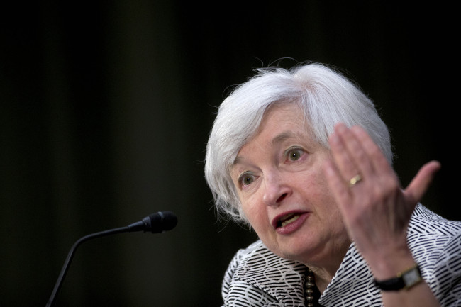 Janet Yellen, chair of the U.S. Federal Reserve.   Bloomberg