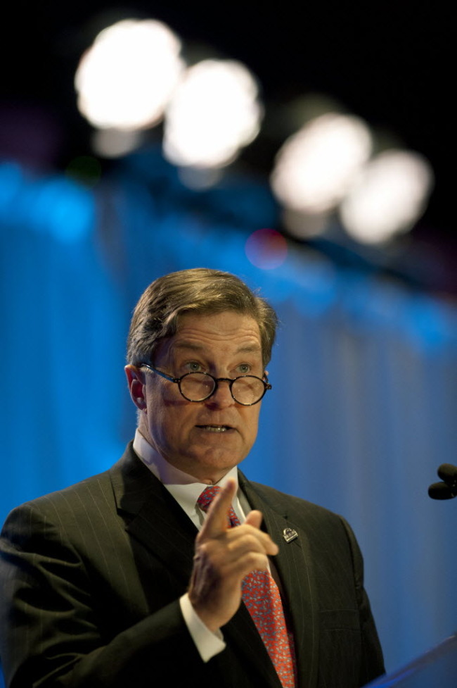 Jeffrey Lacker, president of the Federal Bank of Richmond.    Bloomberg