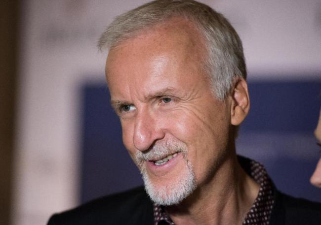Movie director James Cameron.    AFP