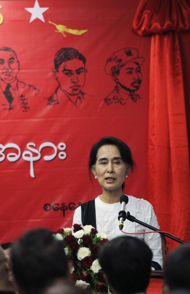 Aung San Suu Kyi.   AFP-Yonhap