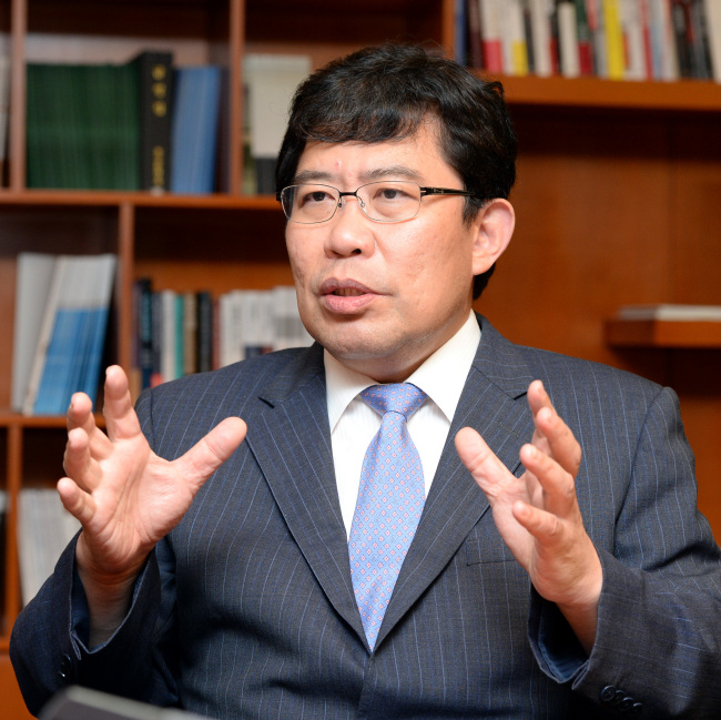 Yun Chang-hyun, KIF president.   Park Hyun-koo/ The Korea Herald