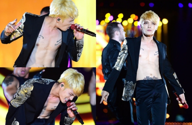 Photos of JYJ concert 'The Return of the King' revealed