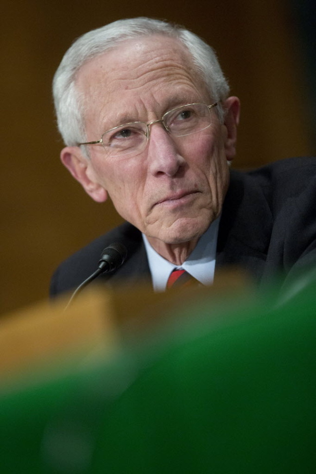 Federal Reserve Vice Chairman Stanley Fischer.    Bloomberg