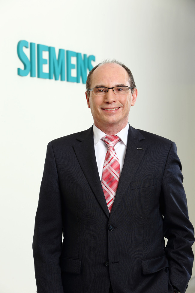 Guenther Klopsch, head of industry sector at Siemens Korea