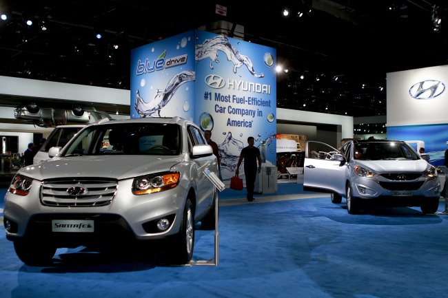 Hyundai Motor’s Santa Fe.   Bloomberg
