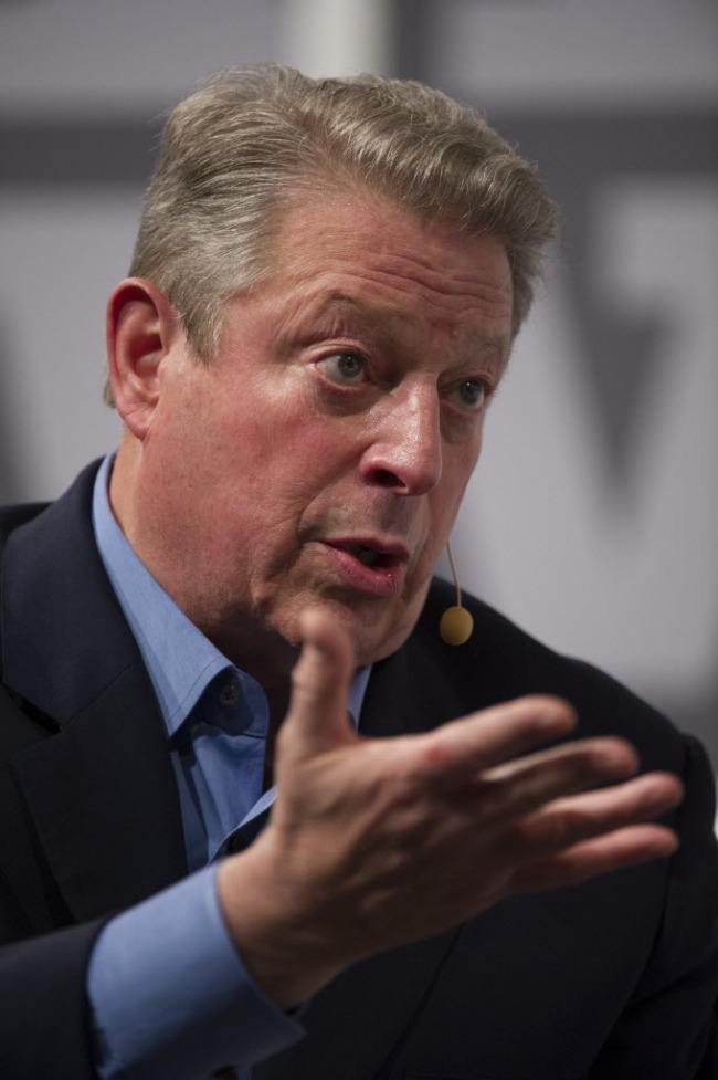 Former U.S. Vice President Al Gore
Bloomberg