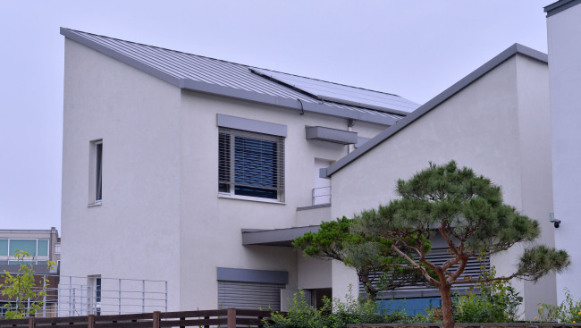 파주 패시브하우스.<br />이상섭 기자. babtong@heraldcorp.com
파주 패시브하우스.
이상섭 기자. babtong@heraldcorp.com