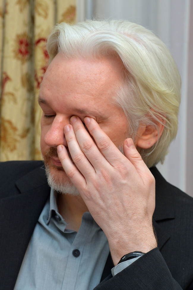WikiLeaks founder Julian Assange
Xinhua-Yonhap